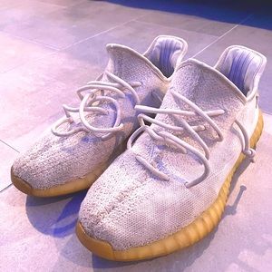 Yeezy 350 v2 “triple whites” size 10.5, worn